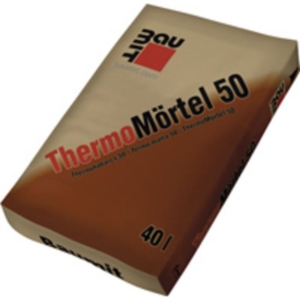 Baumit Thermohabarcs 50 (ThermoMörtel) Hőszigetelő falazóhabarcs 40 l